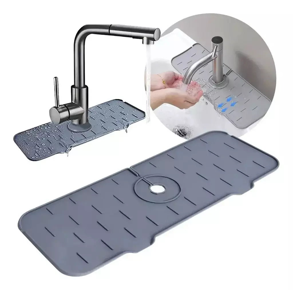 Tapete Escurridor Silicona Para Canilla