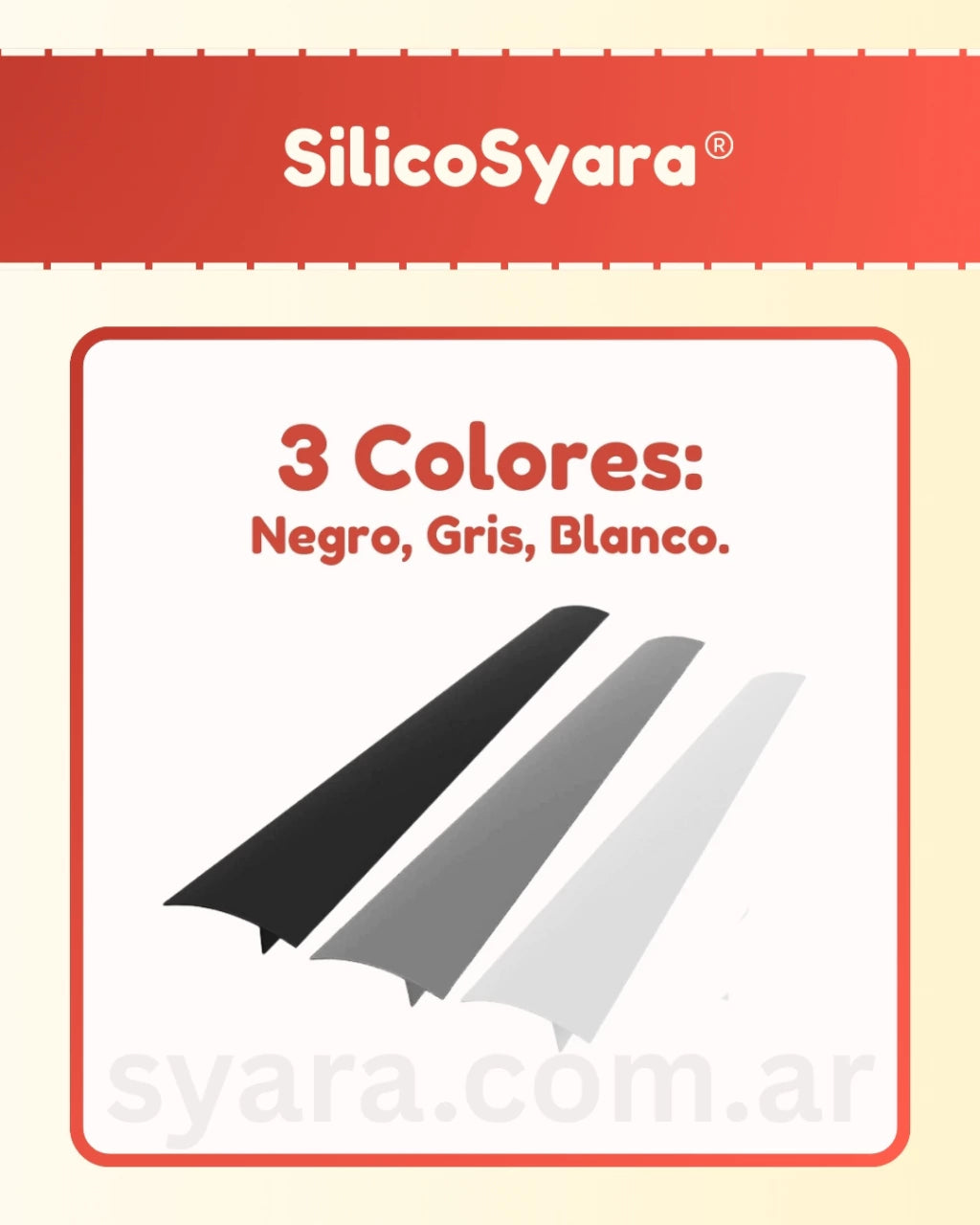 Pack x2 Siliconas Para Cubrir Huecos De Cocina