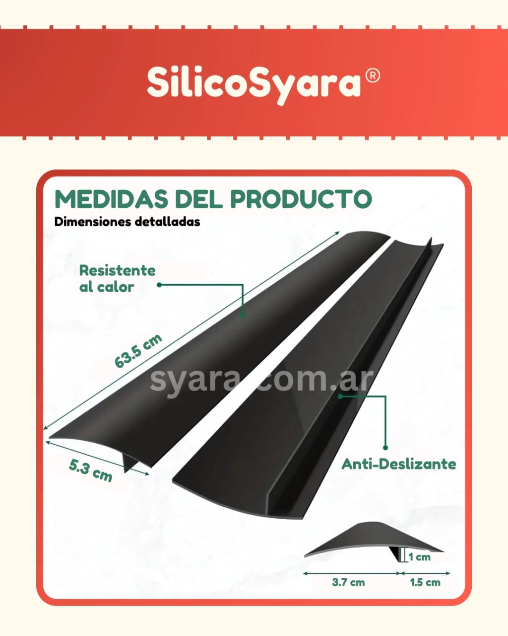 Pack x2 Siliconas Para Cubrir Huecos De Cocina