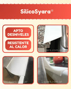 Pack x2 Siliconas Para Cubrir Huecos De Cocina