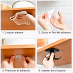 Gancho Giratorio Organizador Alacena Cocina Baño Utensillos