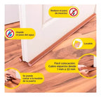 Burlete Doble Para Puerta Impermeable Aislante Insectos/Viento/Lluvia 93 cm