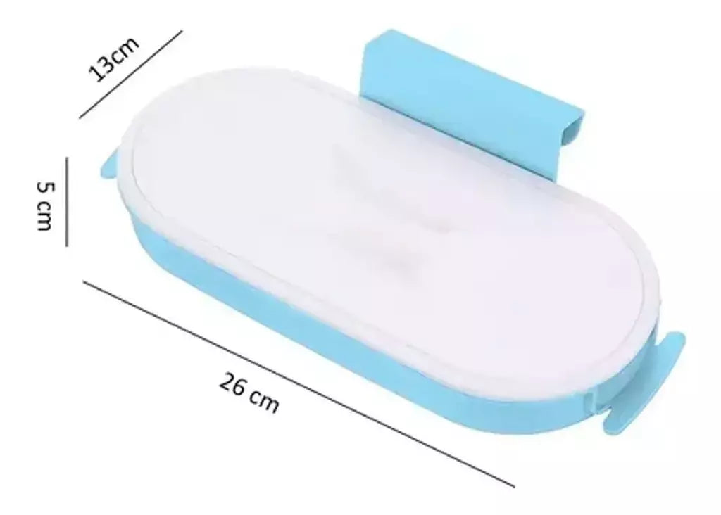 Tacho Basura Cesto Porta Bolsa De Residuos Tapa Bajo Mesada